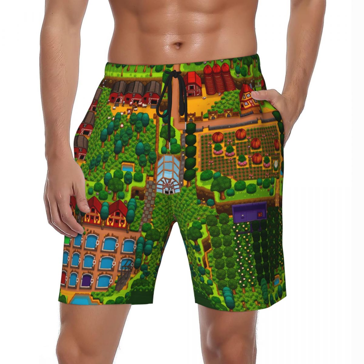 Board Game Digital - Stardew Valley Game Forest Farm Layout