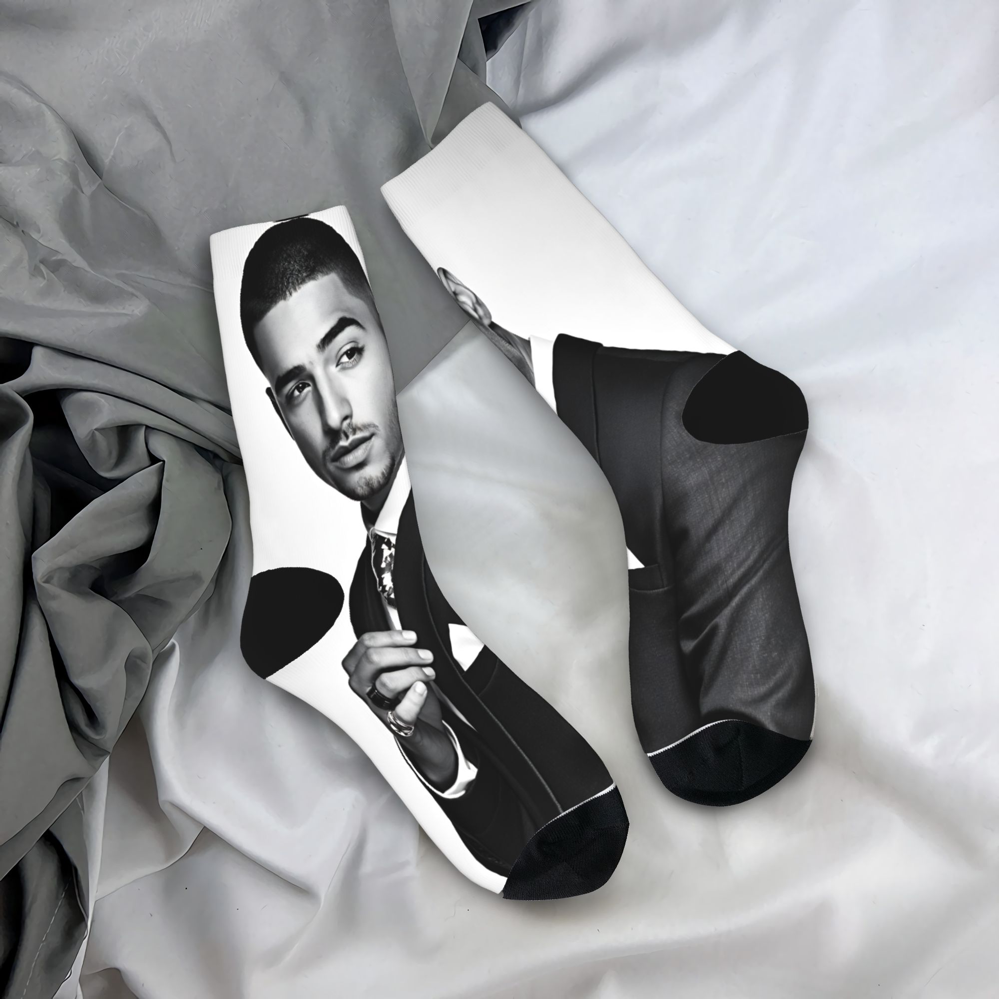 Board Game Halma - Women Men Socks Maluma Rapper Stockings