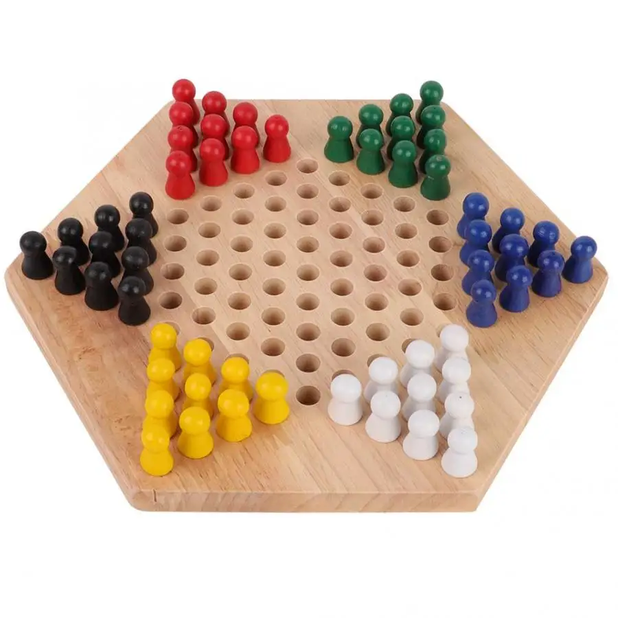Board Game Halma - Wooden Educational Board Kids Classic Halma