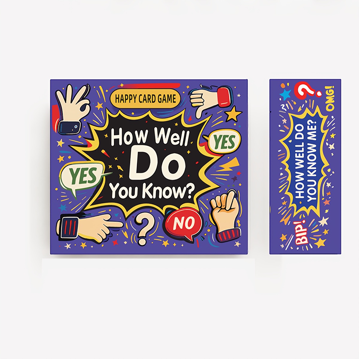 Board Game Fun - 50 Deep Question Board Card Game