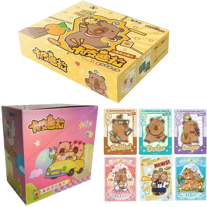Board Game For 6 Years Old - 2025 Capybara Card Fun CCG Anime