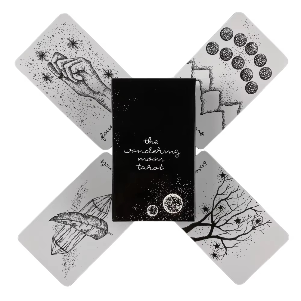 Board Game Quantum - The Wandering Moon Tarot Decks 78
