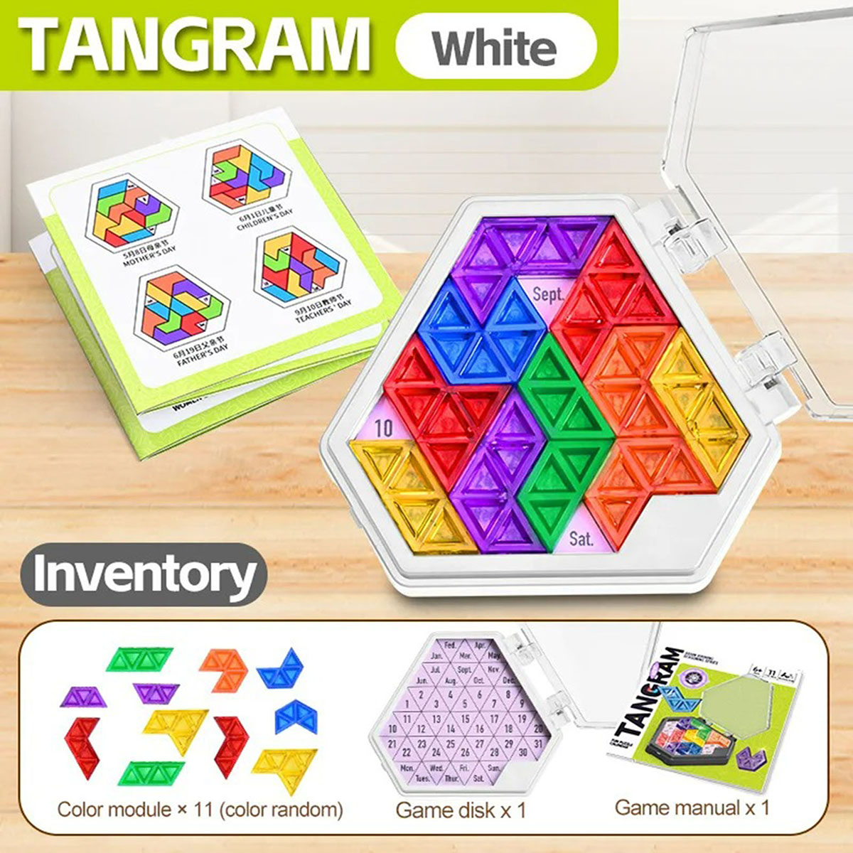 Board Game Fun - Fun Puzzle Calendar Game Logic Reasoning