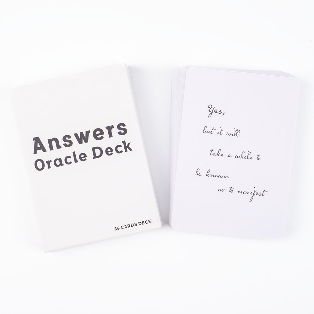 Answers Oracle Deck 36 Cards M - Board Game Quantum ulasan dan harga