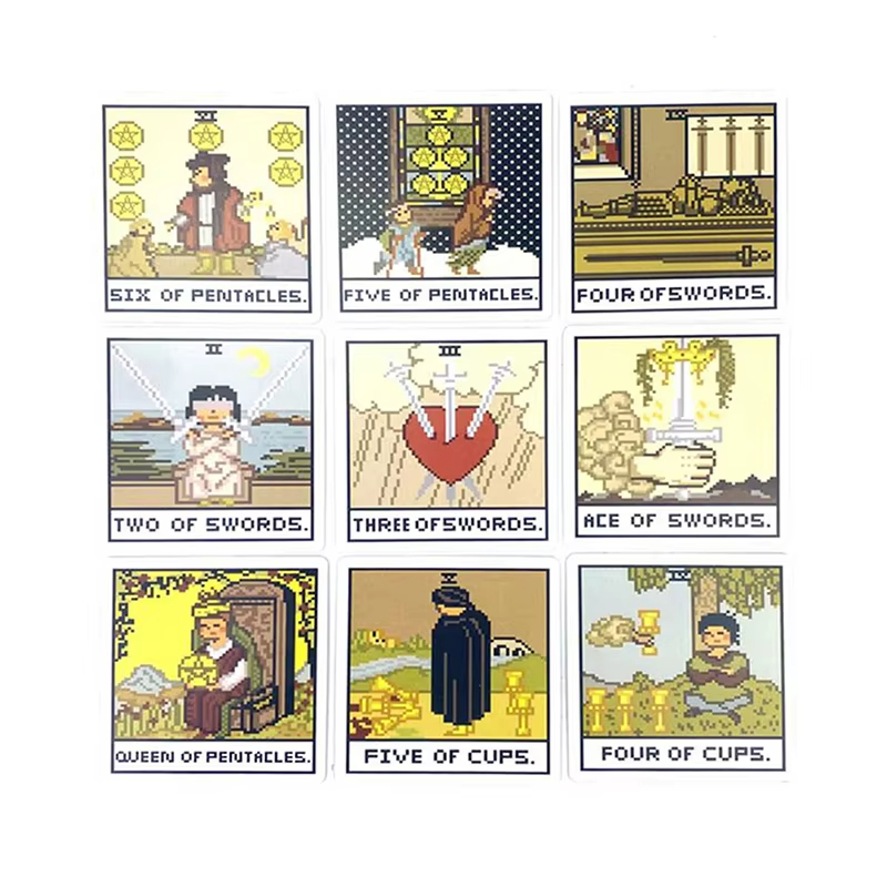 8 Bit Fantasy Tarot Deck Card  - Board Game Quantum ulasan dan harga