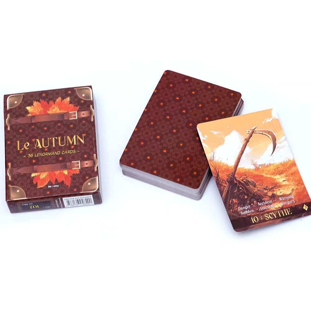 Lenormand Tarot Deck Le Autumn - Board Game Quantum ulasan dan harga