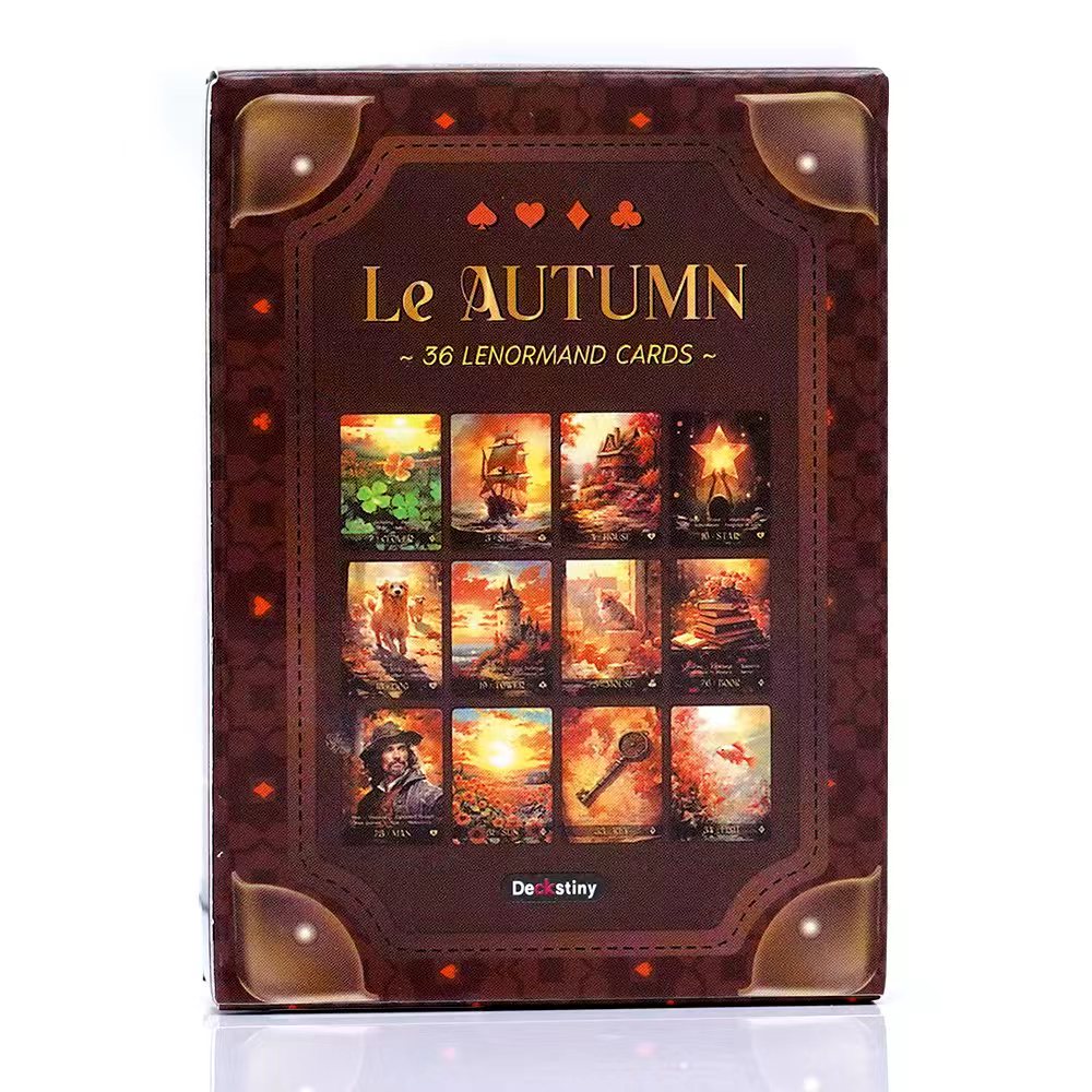 Lenormand Tarot Deck Le Autumn - Board Game Quantum ulasan dan harga