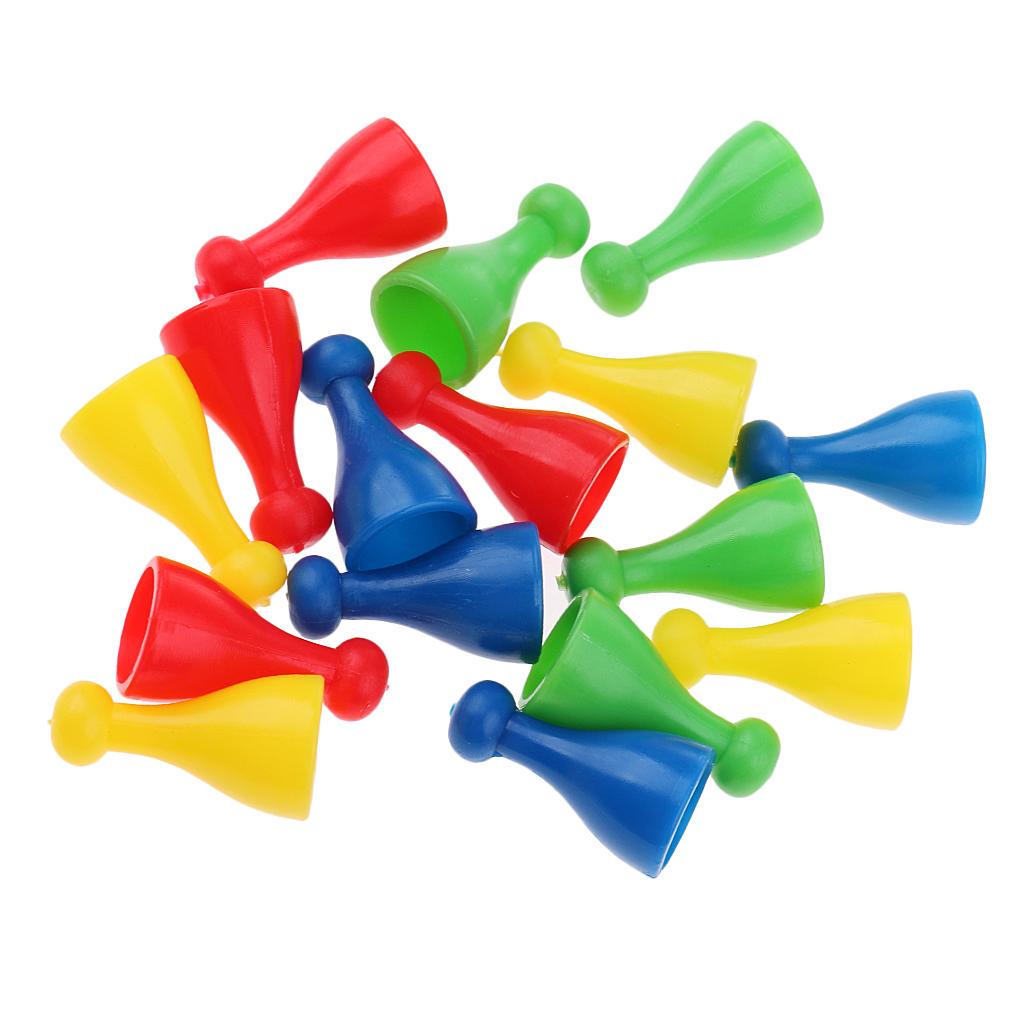16 Pieces Plastic Chess Pawn P - Board Game Halma ulasan dan harga