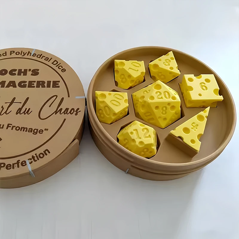 Creative Irregular Cheese Dice - Board Game Digital ulasan dan harga