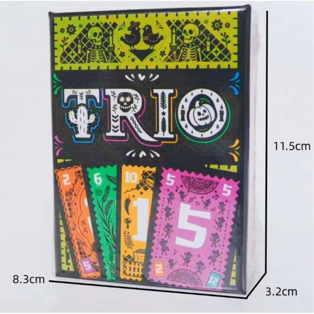 Strategic Card Board Game TRIO - Board Game Fun ulasan dan harga