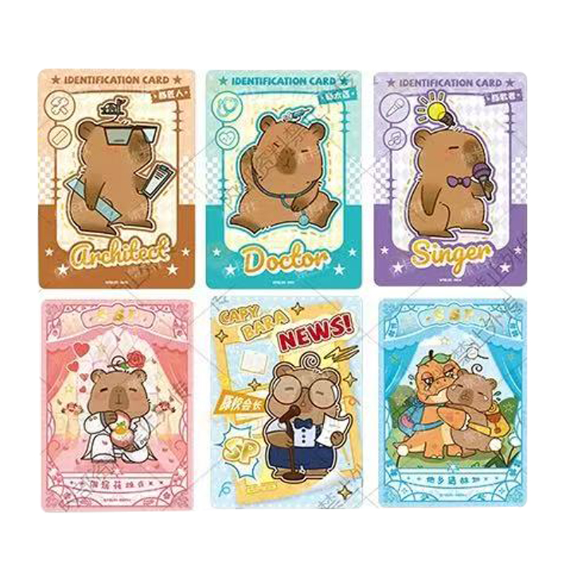 2025 Capybara Card Fun CCG Ani - Board Game For 6 Years Old ulasan dan harga