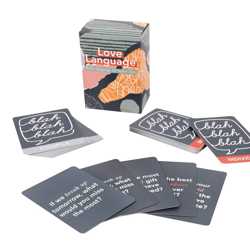 Love Language Card Game Board  - Board Game Question ulasan dan harga