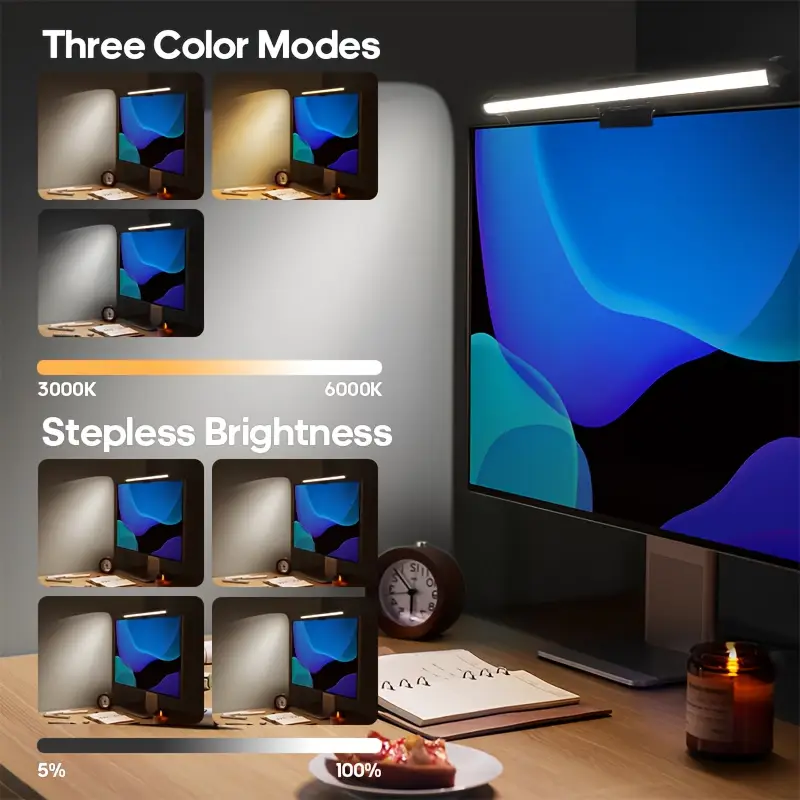 RGB Monitor Light Bar Strip Ey - Board Game Digital ulasan dan harga