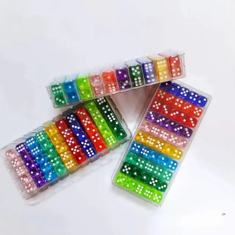 100 Pieces Colored 14mm Acryli - Board Game Digital ulasan dan harga