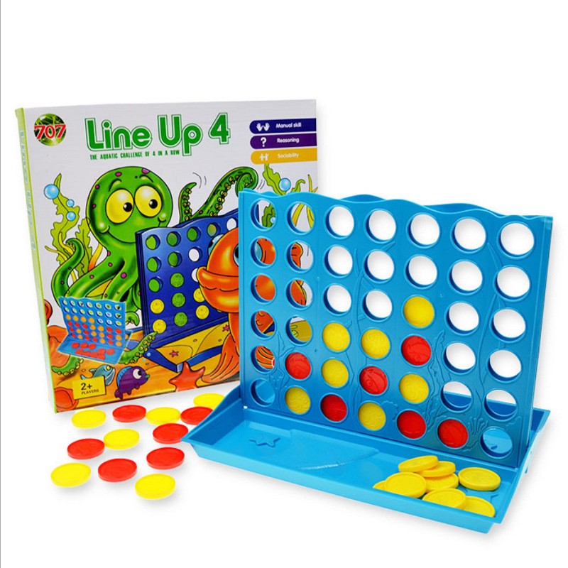 3D Four-in-a-Row Board Game fo - Board Game Fun ulasan dan harga