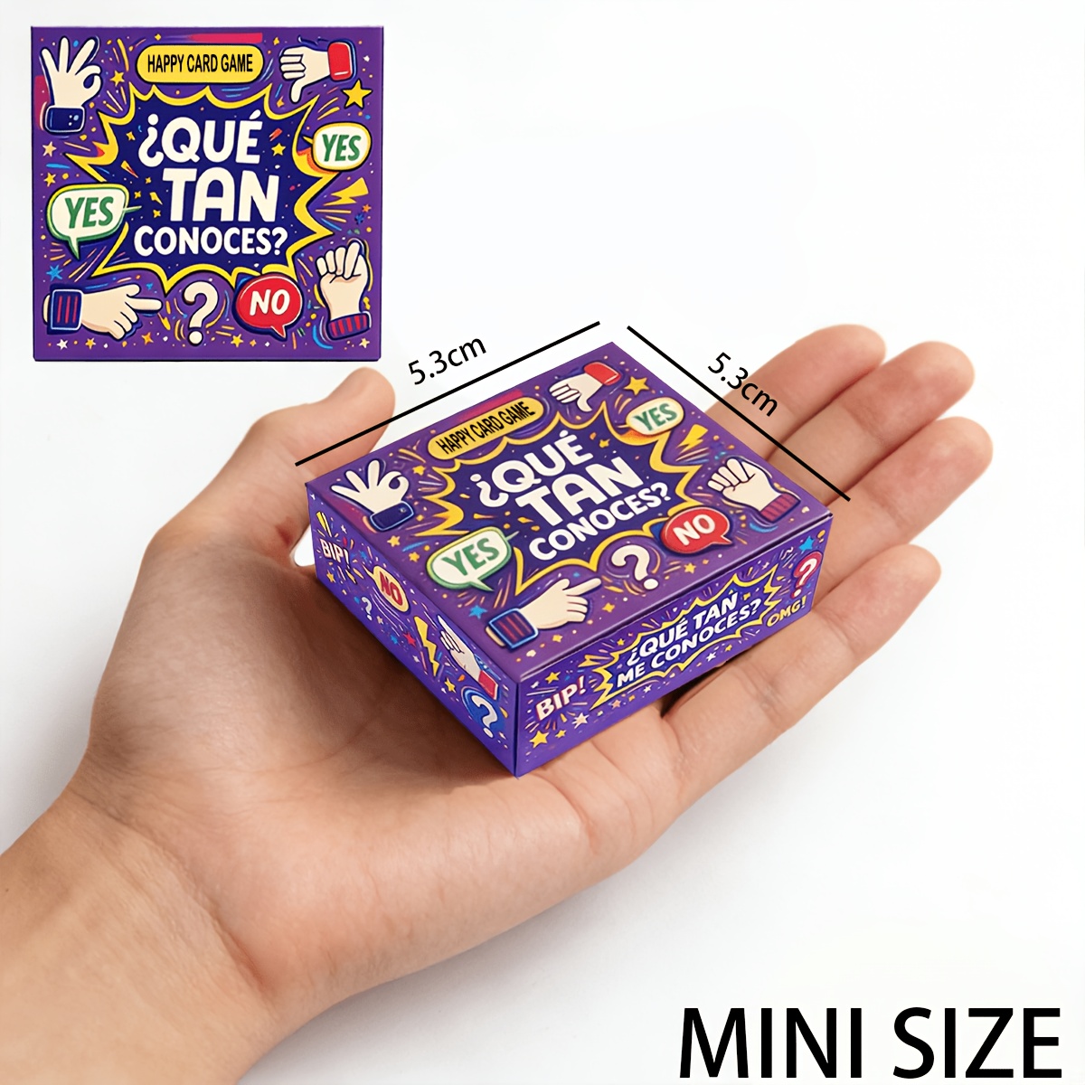 Mini 5cm Party Question Card G - Board Game Question ulasan dan harga