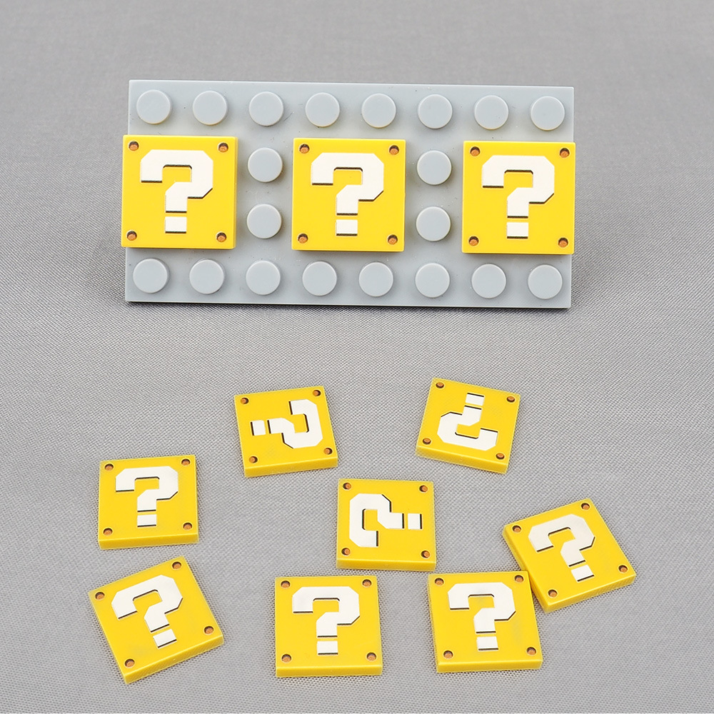 MOC 10PCS Question Mark 3068 2 - Board Game Question ulasan dan harga