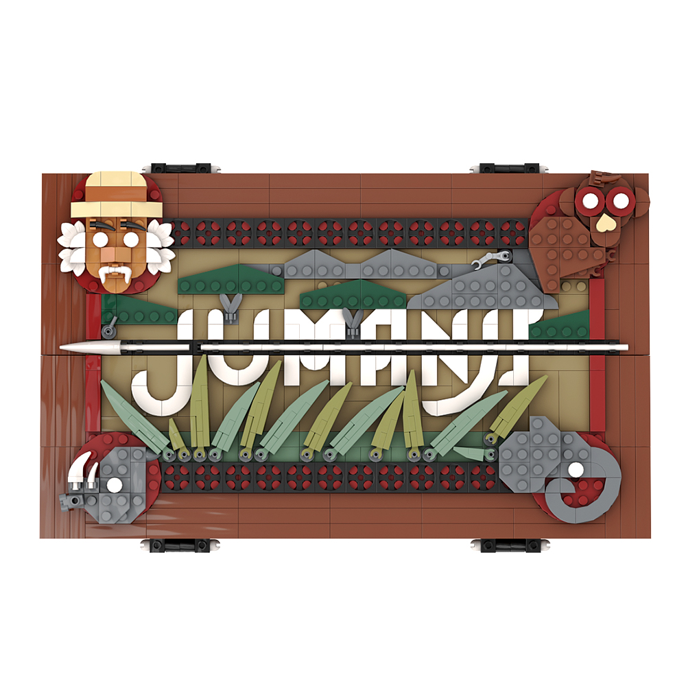 1887PCS MOC-150821 Jumanji Boa - Board Game Jumanji ulasan dan harga