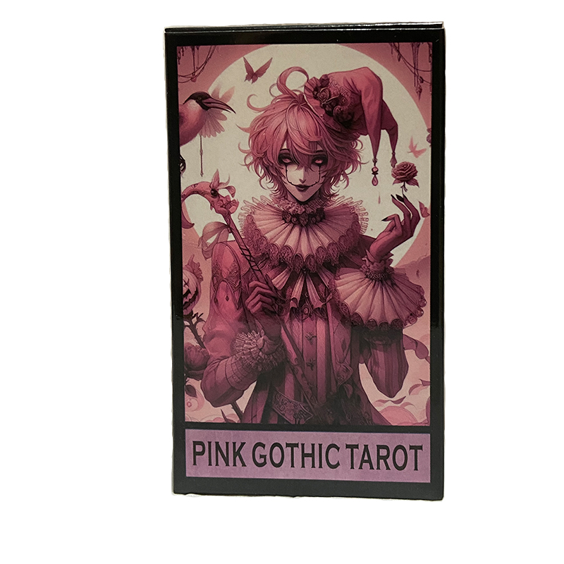 Pink Gothic Tarot Deck 78 card - Board Game Quantum ulasan dan harga