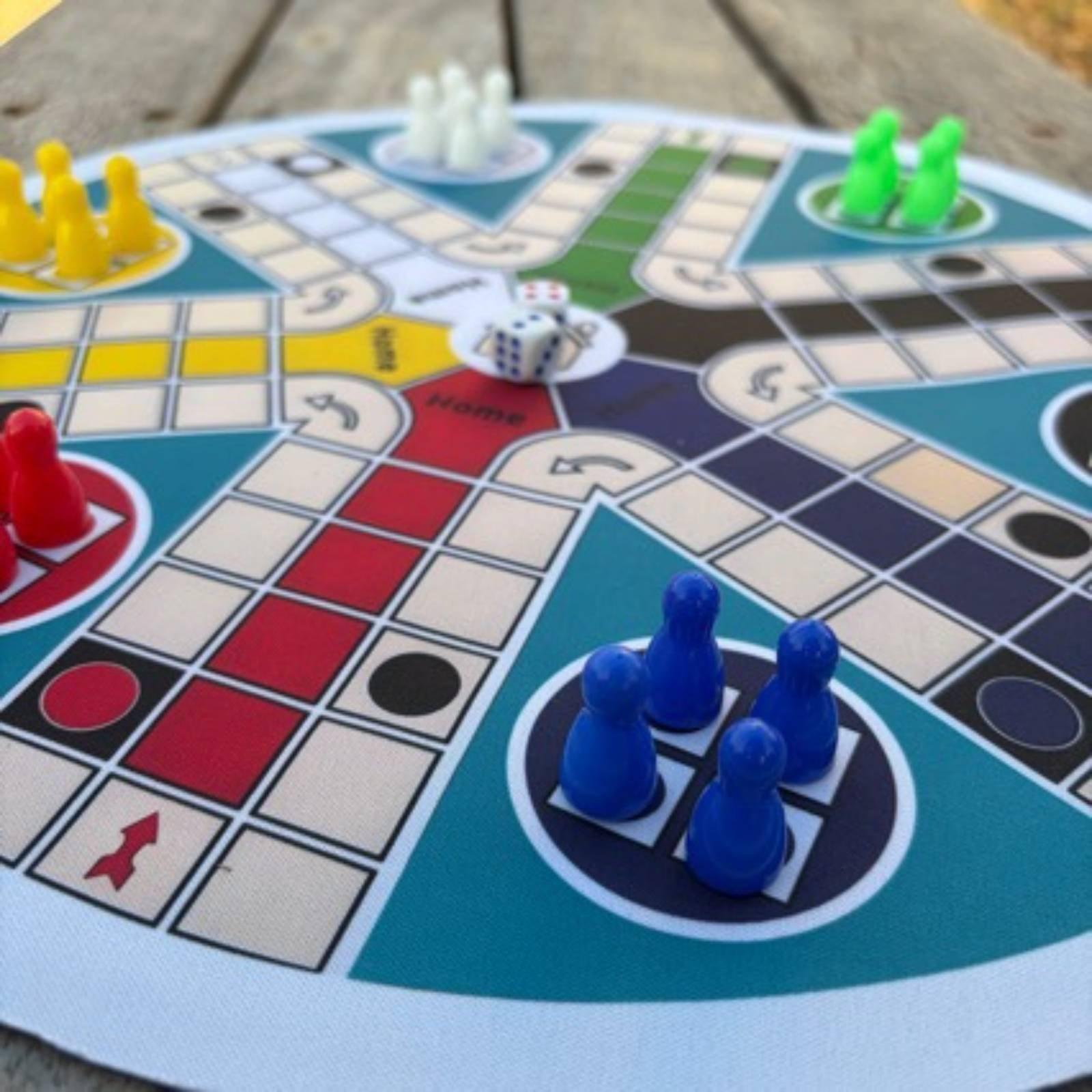 Chess Game Rubber Mat Portable - Board Game Fun ulasan dan harga