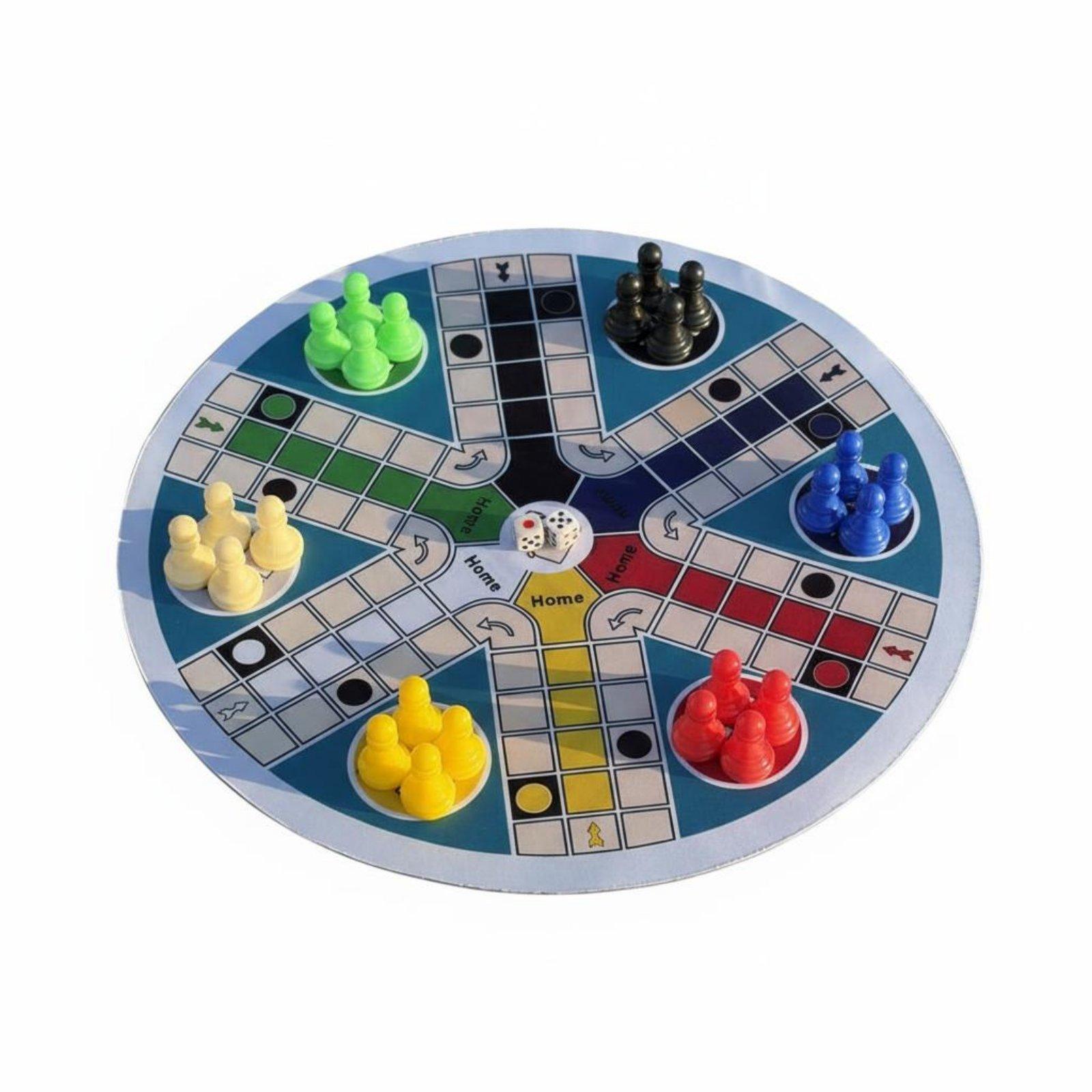 Chess Game Rubber Mat Portable - Board Game Fun ulasan dan harga