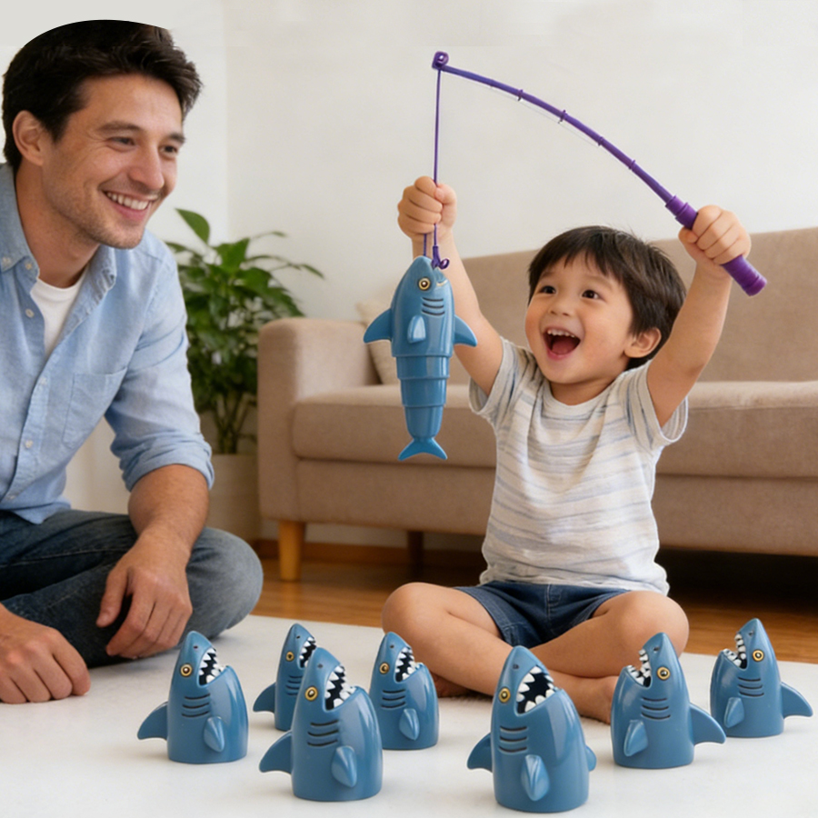 Popular Shark Style Fishing Bo - Board Game Fun ulasan dan harga