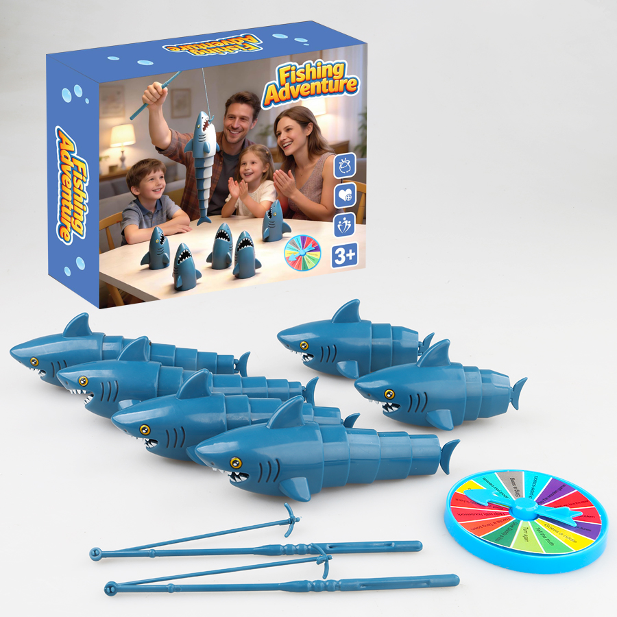 Popular Shark Style Fishing Bo - Board Game Fun ulasan dan harga
