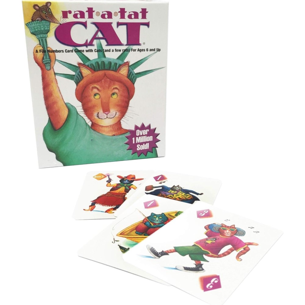 Rat A Tat Cat Fun Numbers Card - Board Game Fun ulasan dan harga