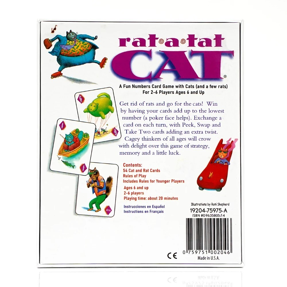 Rat A Tat Cat Fun Numbers Card - Board Game Fun ulasan dan harga