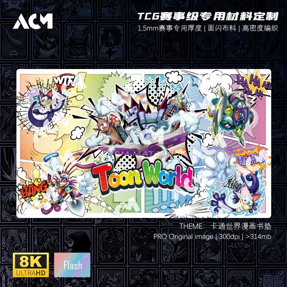 600x350mm Yu-Gi-Oh! Toon World - Board Game Yugioh ulasan dan harga