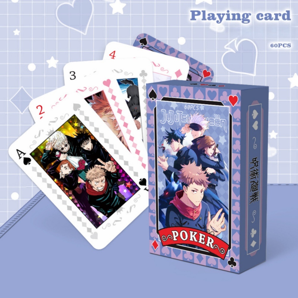 Anime Poker Toy Jujutsu Kaisen - Board Game Jumanji ulasan dan harga