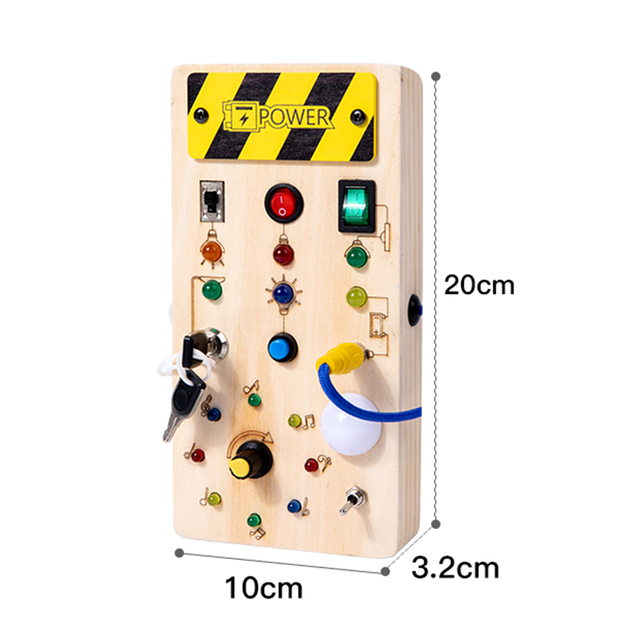 Montessori Busy Board Sensory  - Board Game For 6 Years Old ulasan dan harga