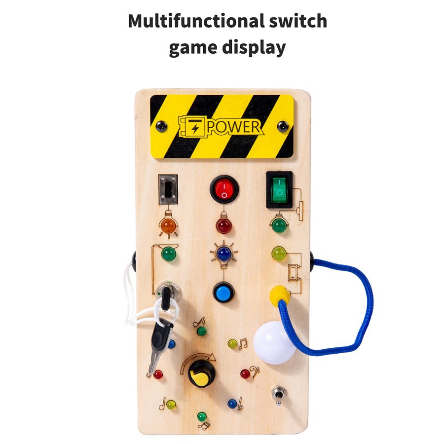 Montessori Busy Board Sensory  - Board Game For 6 Years Old ulasan dan harga