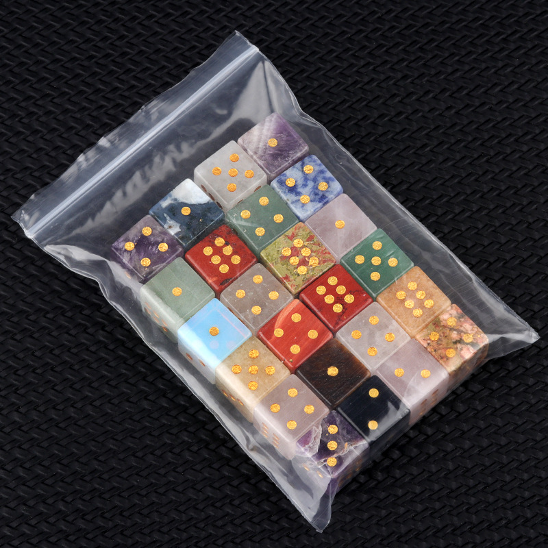 15mm Natural Stone Six Sided D - Board Game Digital ulasan dan harga